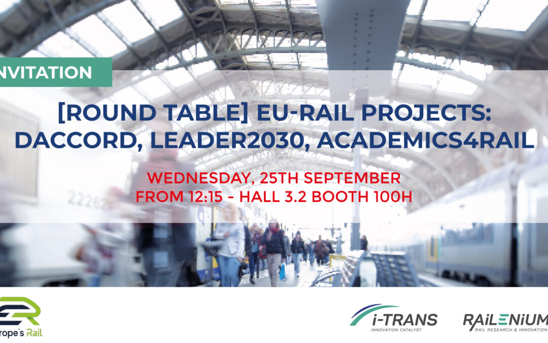 Innotrans 2024 – EU-Rail Projects